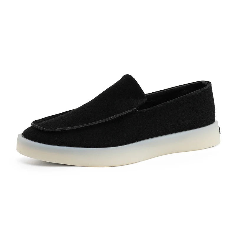 Mocassins business classiques en daim