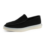 Mocassins business classiques en daim