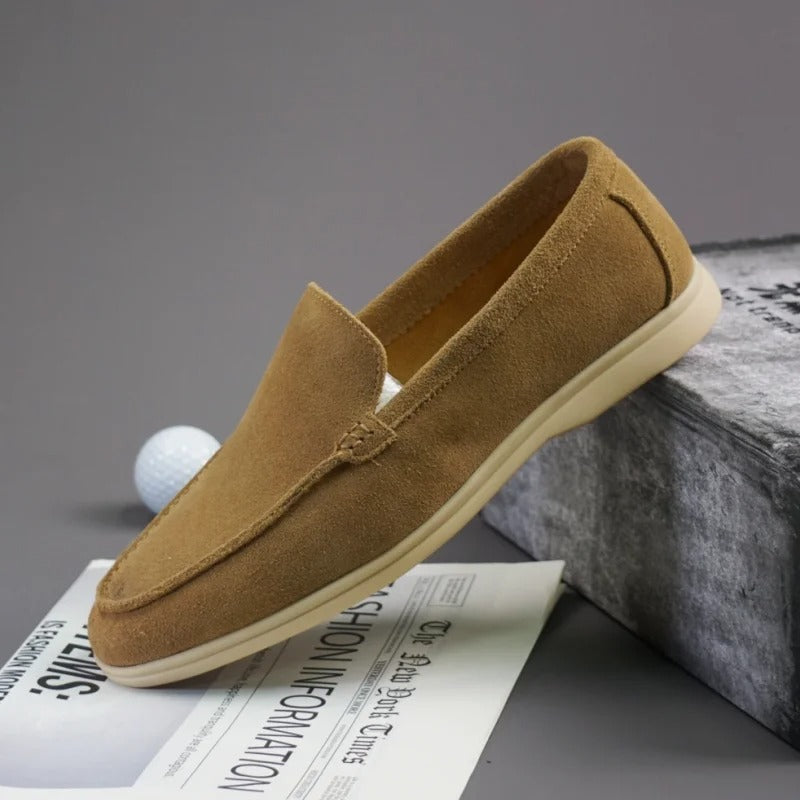 Mocassins en daim premium
