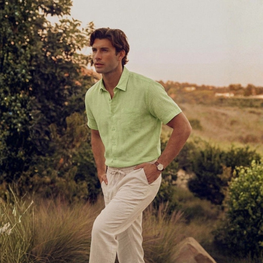Matteo | Ensemble court en lin