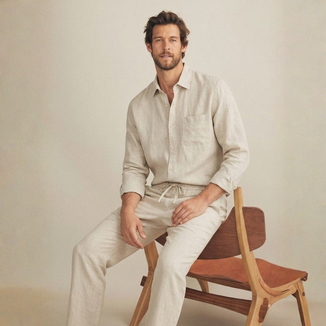 Matteo | Ensemble en lin