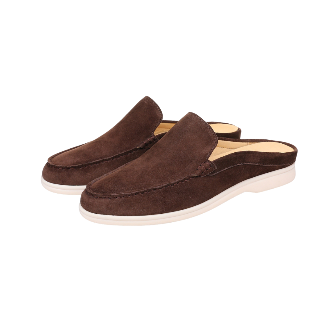 Matteo | Mules Marina en daim