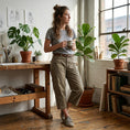 Cargar la imagen en la vista de la galería, Pantalones CAPRI TIPO CARGO, informales para mujer
